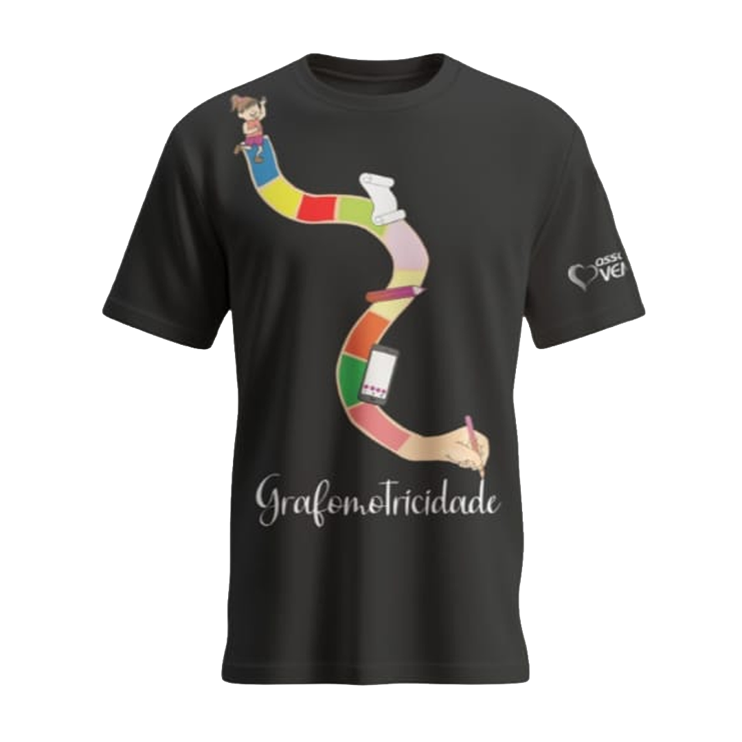 Camiseta Grafomotricidade - frente